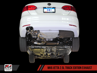 AWE Tuning Mk6 Jetta 2.5L Track Edition Exhaust - Polished Silver Tips - 3020-22028