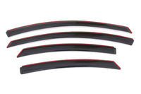 AVS 11-14 Hyundai Sonata Ventvisor In-Channel Front & Rear Window Deflectors 4pc - Smoke - 194261