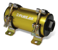 Fuelab Prodigy High Flow Carb In-Line Fuel Pump w/External Bypass - 1800 HP - Gold - 41404-5
