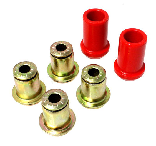 Energy Suspension Front Control Arm Bush Set - Red - 5.3112R