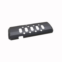 Westin/Snyper 07-17 Jeep Wrangler Muffler Skid Plate - Textured Black - 42-21045