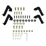 Westin 2007-2017 Jeep Wrangler 2dr GENX Oval Drop Nerf Step Bars - Black Wrinkle - 20-3315