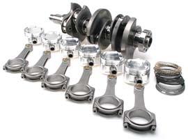 Brian Crower Mitsubishi 6G72/VR-4 Stroker Kit - 82mm Stroke Billet Crank Pro Series Rods (5.548) - BC0149