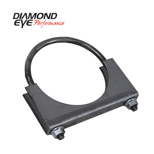 Diamond Eye CLAMP 4in 3/8in U-BOLT 11 GAUGE SADDLE HEAVY DUTY - 444000