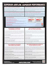K&N 18-19 BMW M5 V8 4.4L F/I Turbo Replacement Air Filter (Two Per Box) - 33-3128