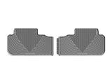 WeatherTech 2014+ Toyota Highlander Rear Rubber Mats - Grey - W334GR