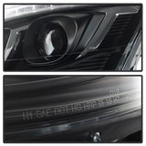 Spyder Mercedes W221 S Class 07-09 Headlights - HID Model Only - Black PRO-YD-MBW22107-HID-DRL-BK - 5083890