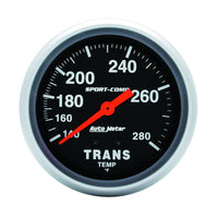 Autometer Sport-Comp 2-5/8in 140-280 Degrees (F) Mechanical Transmission Temp Gauge - 3451