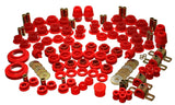 Energy Suspension 07-11 Jeep JK 2dr Red Hyper-Flex Master Bushing Set - 2.18109R