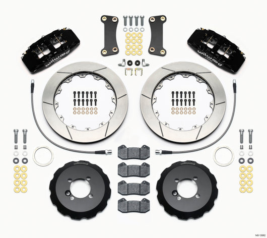Wilwood Dynapro 6 Front Hat Kit 12.88in 2002-Up Mini Cooper w/ Lines - 140-13062