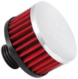 K&N .5in Flange ID x 3in OD x 3.25in H Rubber Base Crankcase Vent Filter - 62-1495