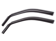 WeatherTech 07+ Jeep Patriot Front Side Window Deflectors - Dark Smoke - 80444