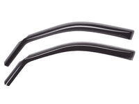 WeatherTech 04-08 Ford F150 Super Cab Front Side Window Deflectors - Dark Smoke - 80697