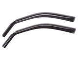 WeatherTech 05-13 Toyota Tacoma Access Cab Front Side Window Deflectors - Dark Smoke - 80389