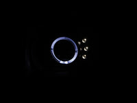 ANZO 2003-2006 Honda Element Projector Headlights w/ Halo Black - 121432