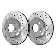 StopTech Select Sport Sport Nissan Slotted and Drilled Front Left Rotor - 227.42100L