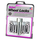McGard Wheel Lock Nut Set - 4pk. (Tuner / Cone Seat) M14X1.5 / 22mm Hex / 1.648in. Length - Chrome - 25115