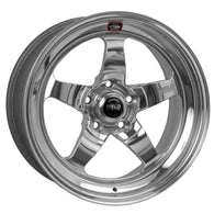 Weld S71 17x8.5 / 5x120mm BP / 6.3in. BS Polished Wheel (Medium Pad) - Non-Beadlock - 71MP7085N63A