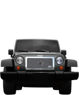 RBP RX-1 RL Series Smooth Frame 1pc. Grille 07-17 Jeep Wrangler (All Models) - Chrome - RBP-154483