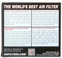 K&N Universal Rubber Filter 1 1/2in FLG 3in OD 4in Height - RU-0160