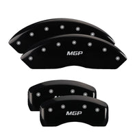 MGP 4 Caliper Covers Engraved Front Honda Rear H Logo Yellow Finish Black Char 2004 Honda Accord - 20196SHOHYL