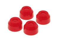Prothane Universal Tie Rod End Boots .590X1.375in - Red - 19-1712