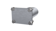 QTP 3in Weld-On QTEC Low Profile Conncetion Oval Tube Kit - 10338