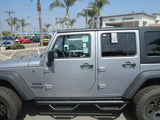 RBP RX-7 Step Bars 07-17 Jeep Wrangler JK (4-Door) - Black - RBP-509B-RX7