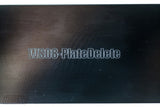 Turbo XS 08-14 Subaru WRX/STi Billet Aluminum License Plate Delete Black Machined STi Logo - txs-WS08-LPD-BLK-STI
