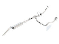 Borla 12-15 Jeep Wrangler 3.6L 2DR Cat Back 2in 2.5in Climber Turn Down Exit S-Type Exhaust - 140644