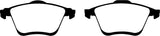 EBC 06-09 Mazda 6 2.3 Turbo (Mazdaspeed) Greenstuff Front Brake Pads - DP21773