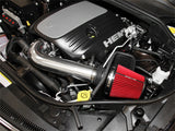 Spectre 11-16 Jeep Grand Cherokee V8-5.7L F/I Air Intake Kit - Polished w/Red Filter - 9021
