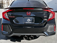 aFe Takeda 3in 304 SS Cat-Back Exhaust System w/ Black Tips 2017+ Honda Civic Si (4dr) I4 1.5L (t) - 49-36621-B