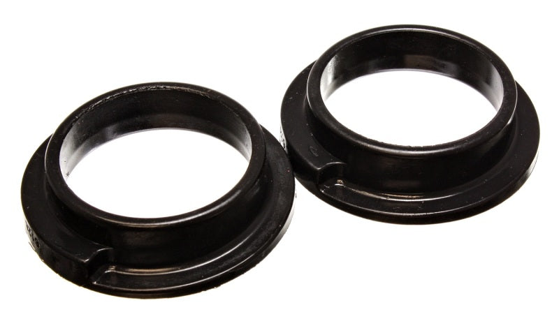 Energy Suspension 00-04 Ford Focus Black Rear Coil Spring Isolators - 4.6105G