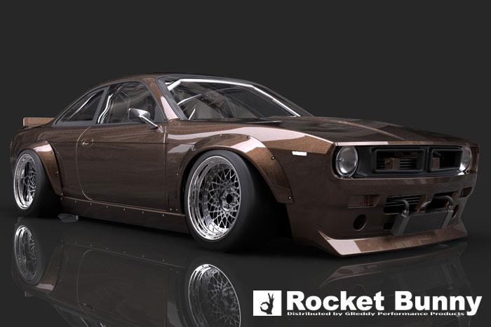 GReddy Nissan S14 V2 Rocket Bunny Rear Diffuser - 17020309