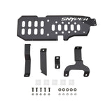 Westin/Snyper 07-17 Jeep Wrangler 2Dr Gas Tank Skid Plate - Textured Black - 42-21005