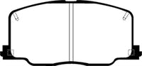 EBC 90-91 Lexus ES250 2.5 Yellowstuff Front Brake Pads - DP4725R
