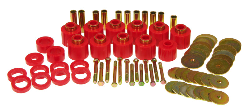 Prothane 80-86 Jeep CJ5/7 Body Mount - Red - 1-111