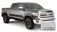 Bushwacker 16-18 Toyota Tundra Fleetside Pocket Style Flares 4pc 66.7/78.7/97.6in Bed - Silver Sky - 30918-53