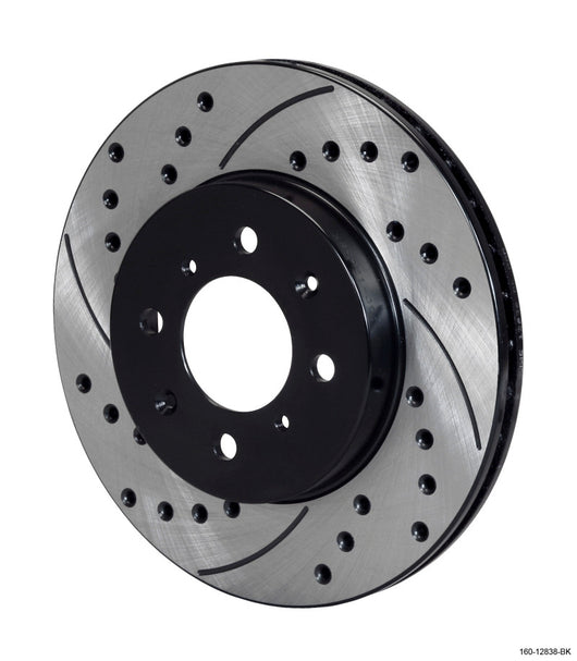 Wilwood Rotor-.68in Offset-SRP-BLK-Drill-RH 10.32 x .83 - 4 x 3.93 - 160-12838-BK