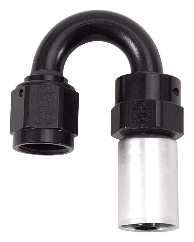 Russell Performance -6 AN Proclassic Crimp 180 Degree End (O.D. 0.600) - 610513
