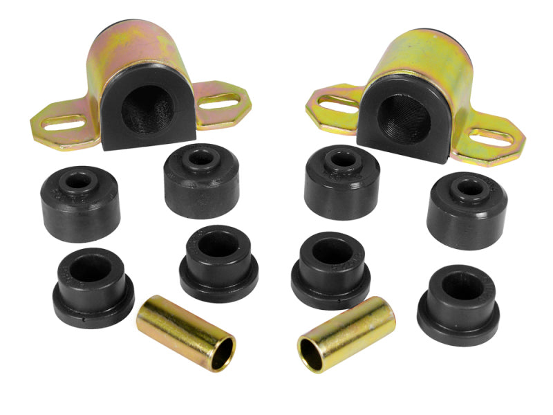Prothane 84-99 Jeep Cherokee / Commander Front Sway Bar Bushings - 1 1/8in - Black - 1-1117-BL