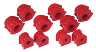 Prothane 06+ Honda Civic Front/Rear Sway Bar Bushing Kit - Red - 8-1143