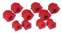 Prothane 06+ Honda Civic Front/Rear Sway Bar Bushing Kit - Red - 8-1143