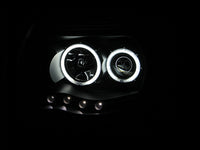 ANZO 2005-2011 Toyota Tacoma Projector Headlights w/ Halo Black - 121282