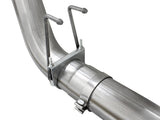 aFe Atlas Exhausts 5in DPF-Back Aluminized Steel Exhaust Sys 2015 Ford Diesel V8 6.7L (td) Black Tip - 49-03064-B