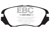 EBC 10+ Buick Allure (Canada) 3.0 Yellowstuff Front Brake Pads - DP42013R