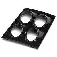 Autometer 68-69 Chevy Camaro / 68-74 Nova Quad Console Pod - Black - 10002