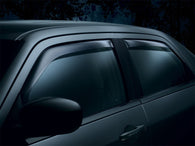 WeatherTech 01-06 Hyundai Santa Fe Front and Rear Side Window Deflectors - Dark Smoke - 82135