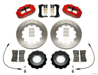 Wilwood Narrow Superlite Red 6R Front Kit 14in Slotted Rotor w/ Lines 05-15 Toyota Tacoma - 140-14578-R